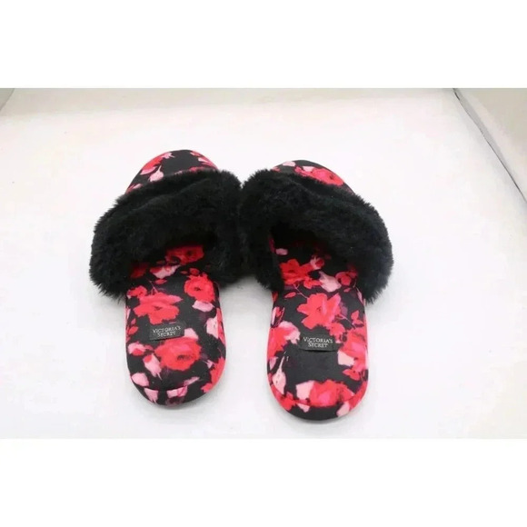 Victoria's Secret Satin Slippers-Size Medium - Picture 3 of 6